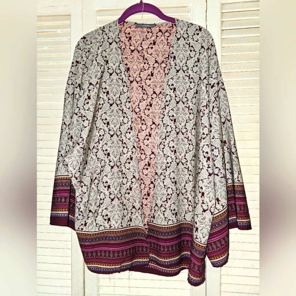 Addie Kimono/ Cardigan Size large